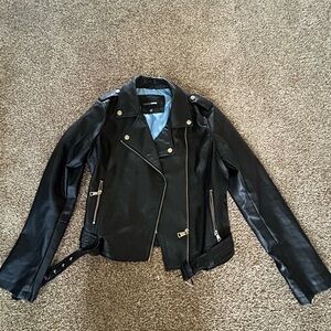 Fashion nova leather jacket